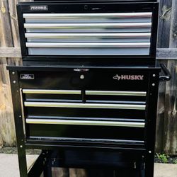 Husky toolbox and a Performax are sold together if available.