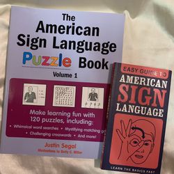 American Sign Language Books