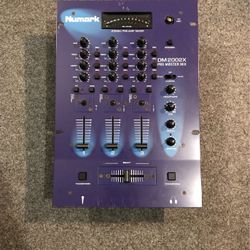 Numark DM2002X Pro Master Mixer (3 Channel)
