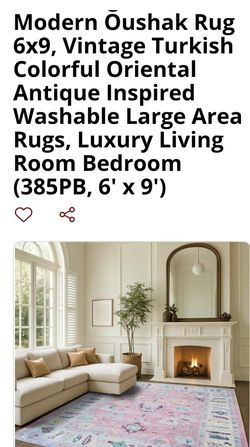 Brand new 6x9 ft oriental rug