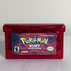 Pokemon Ruby GBA