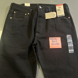 Brand new men’s 501 Levi jeans