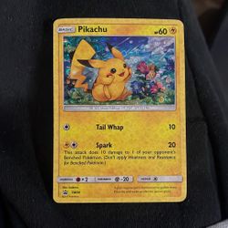 2017 Pokemon TCG Pikachu Kodama Illustration Holographic 