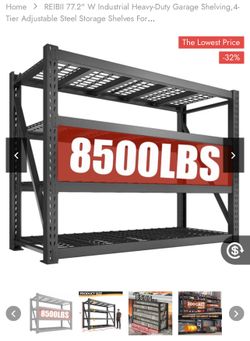 Heavy duty racks