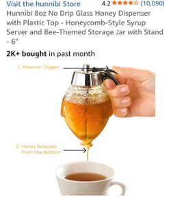 Hunnibi honey/syrup dispenser