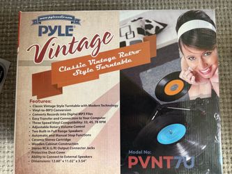 Retro Turntable