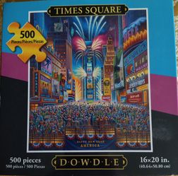 Times Square 500 Piece Puzzle