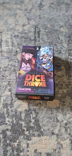 Dice Throne Season 2 Battle 3 Cursed Pirate v Artificer. Open Box Never Played!!