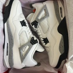 Nike Air Jordan 4 Retro OG 2025 White Cement 