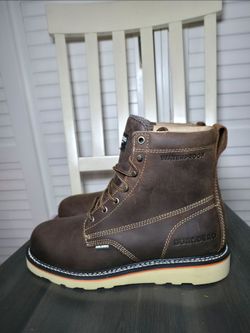 Duradero Logan Waterproof Soft Toe Wedge Work Boots 5620WP Men's Size 9.5, 10, 10.5, 11, 11.5 and 13