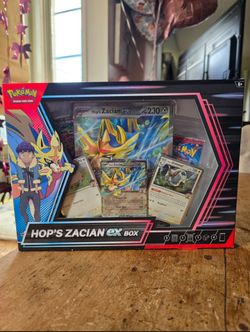 Pokémon Hop's Zacian ex Box