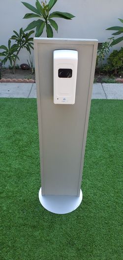 TOUCH-FREE HAND SANITIZER DESPENSER/STAND