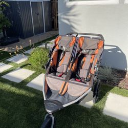 Double Bob running Stroller