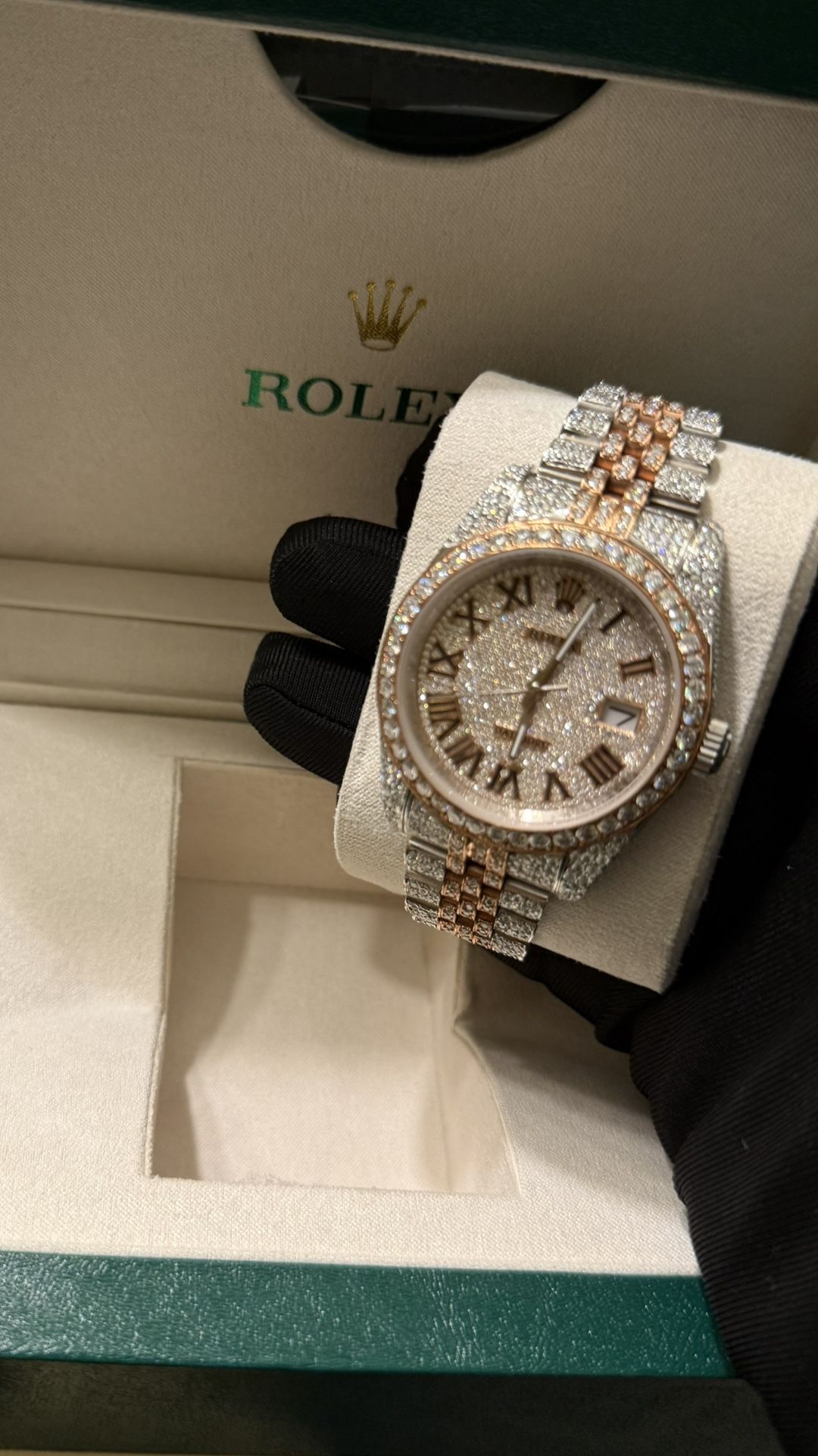 VVS Moissanite Watch