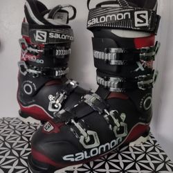Salomon X Pro 80 Energyzer Ski Boots Mens Sz 27.5 (US 9)
