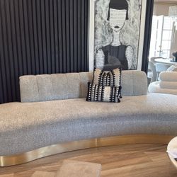 Mod Shop Designer Boucle Sofa 