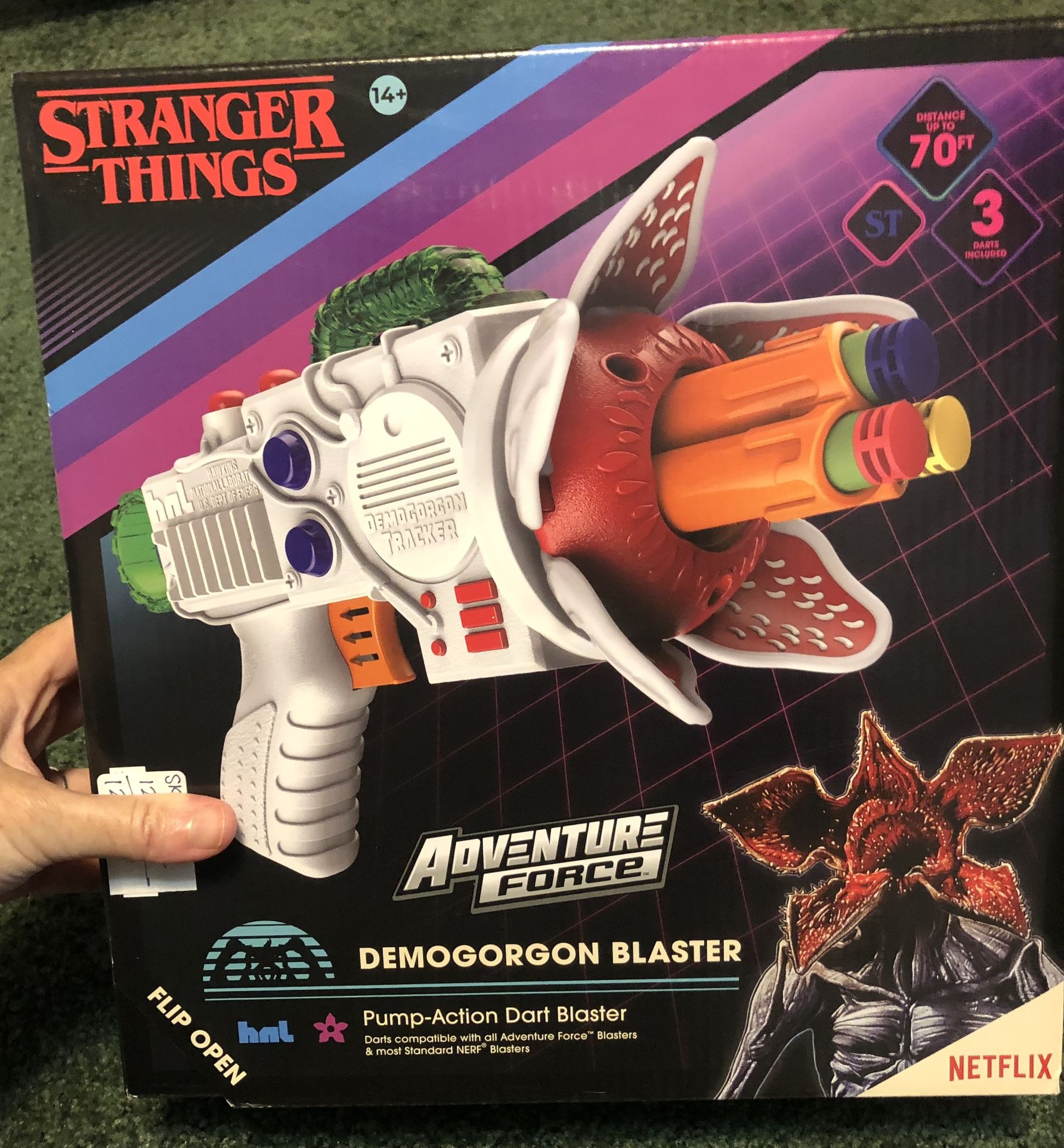 STRANGER THINGS DEMOGORGON BLASTER NEW