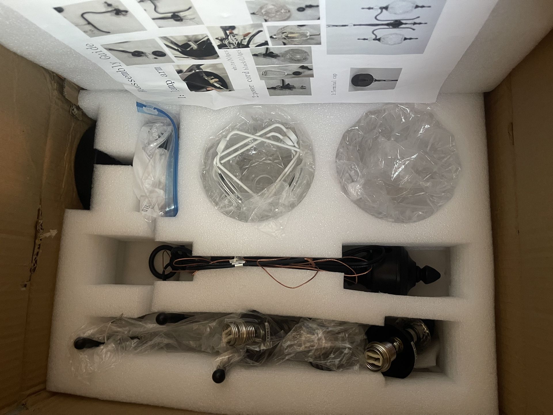 3-Light Black Pendant Light Fixtures