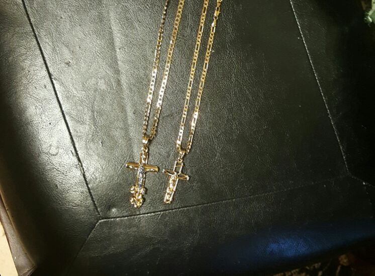 Figaro chain with charms 26"