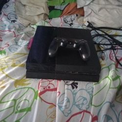 ps4 model#CUH-1115A 500gb Hard drive And A Nonsmart 44"Plasma Screen Samsung Television.