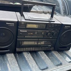 Panasonic boom box