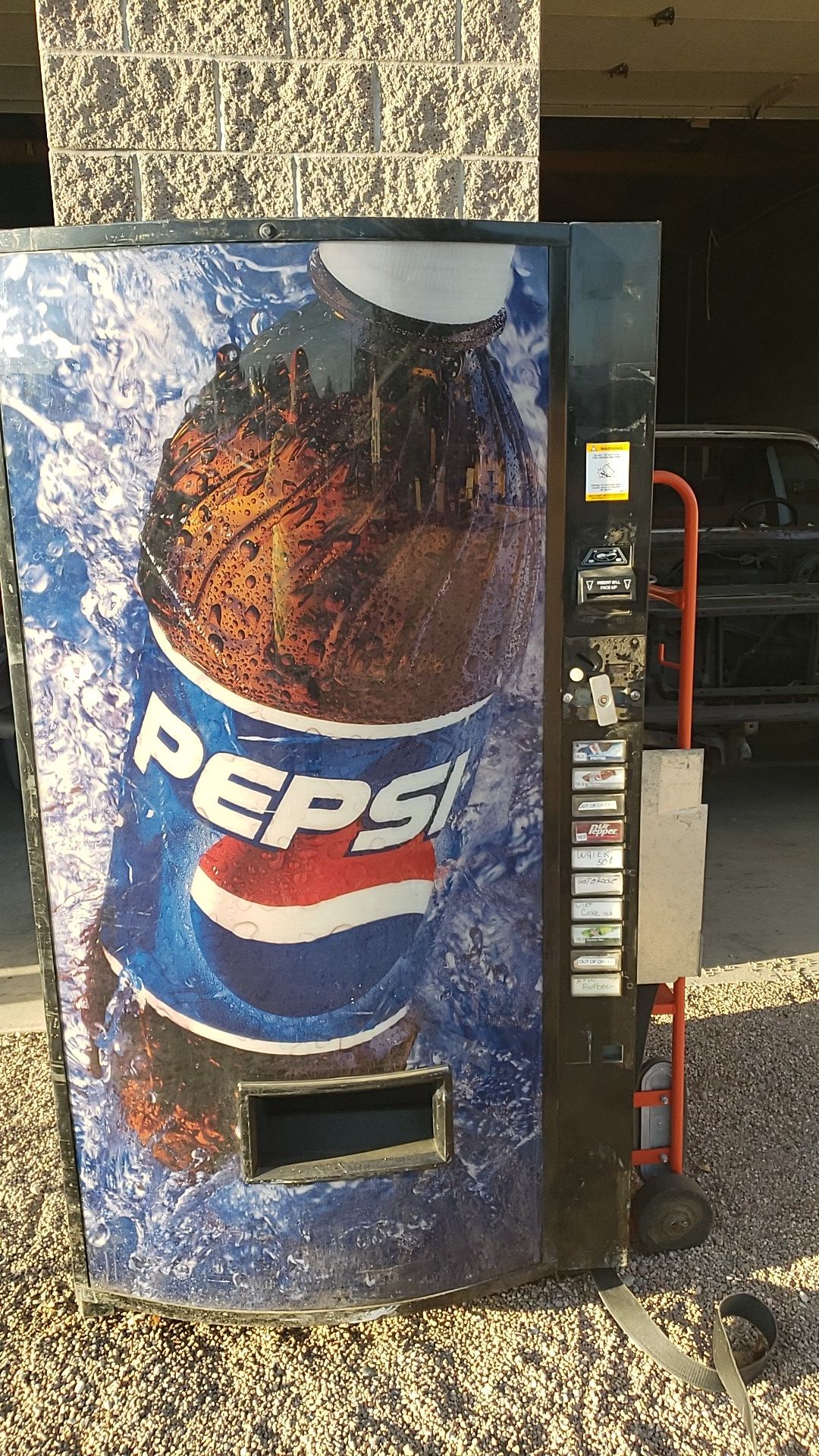 Pepsi machine