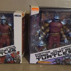Neca Shredder Clones and Claw Shredder