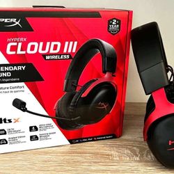 HyperX Cloud 3 Wireless Gaming Headset Headphones