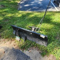 Plow For Riding Mower