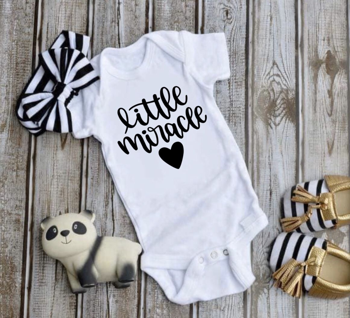 Little miracle onesie