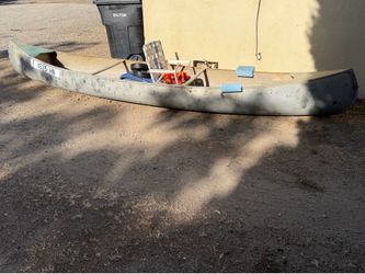 15ft aluminum canoe