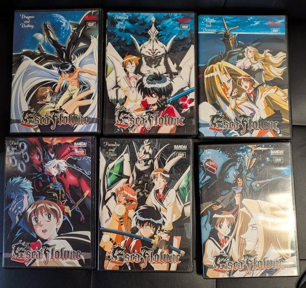Escaflowne DVDs