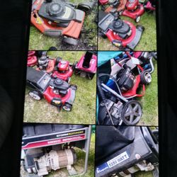 Equipment Sake Plus Saws.  2 Rider Mowers All Goes