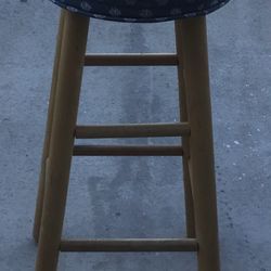 Seashell Pattern Bar Stools