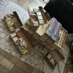 Huge Vintage Baseball Card Collection – 1960s 1970s 1980s–1990s (Topps, Upper Deck, Fleer, Bowman)