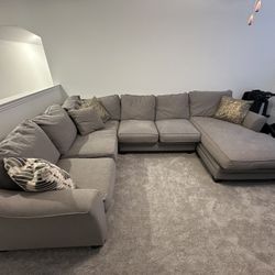 Living Spaces Couch (Gray)