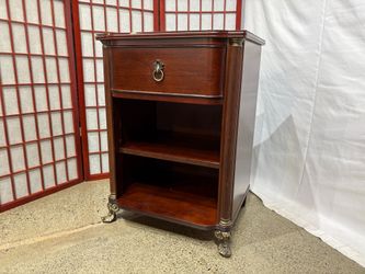 BOMBAY Company Empire Style Bachelors Open Front Nightstand