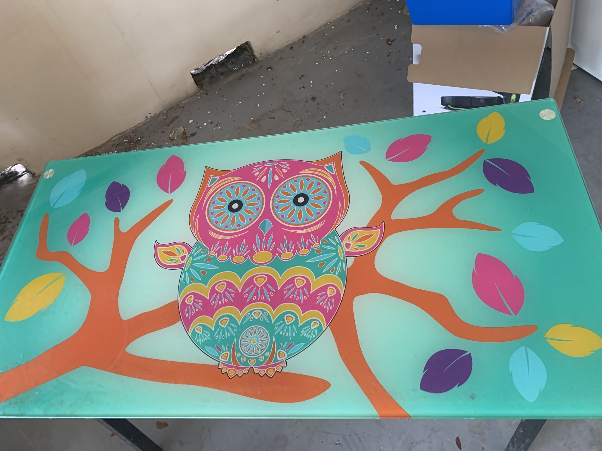Owl Glass Desk From Rooms To Go