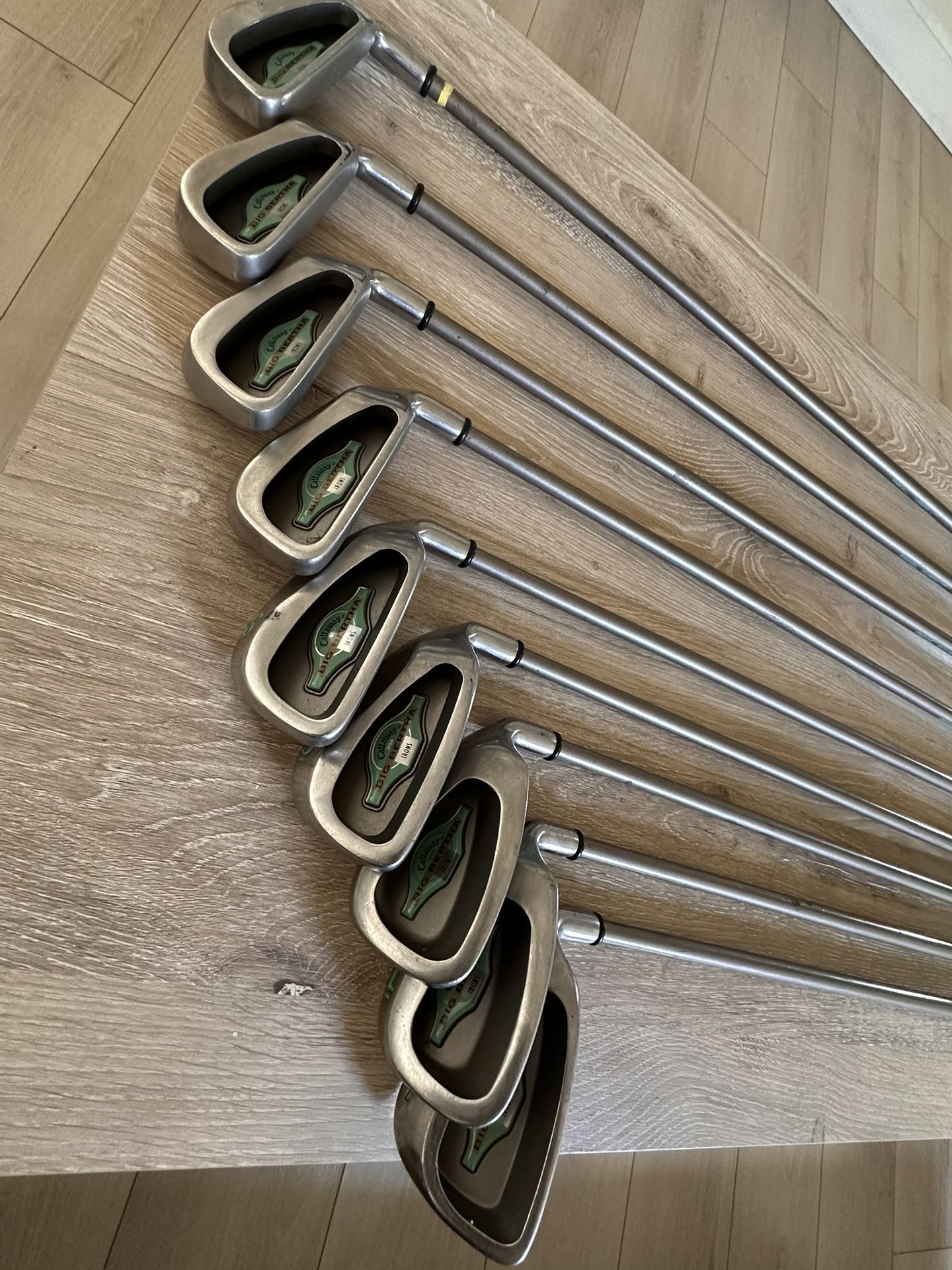 Callaway Big Bertha Irons “ Ladies “ Pw,Lw,Sw 9-4 IronsGolf Clubs