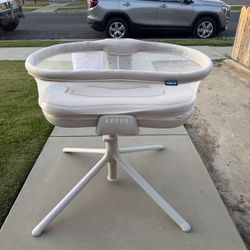 Halo Soothing Swivel Sleeper, Over-Bed Baby Bassinet, Newborn to Infant