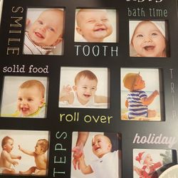 Baby “Firsts” Picture Frame 