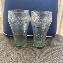 Coca Cola - Green Tint Glasses
