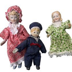 porcelain or bisque doll