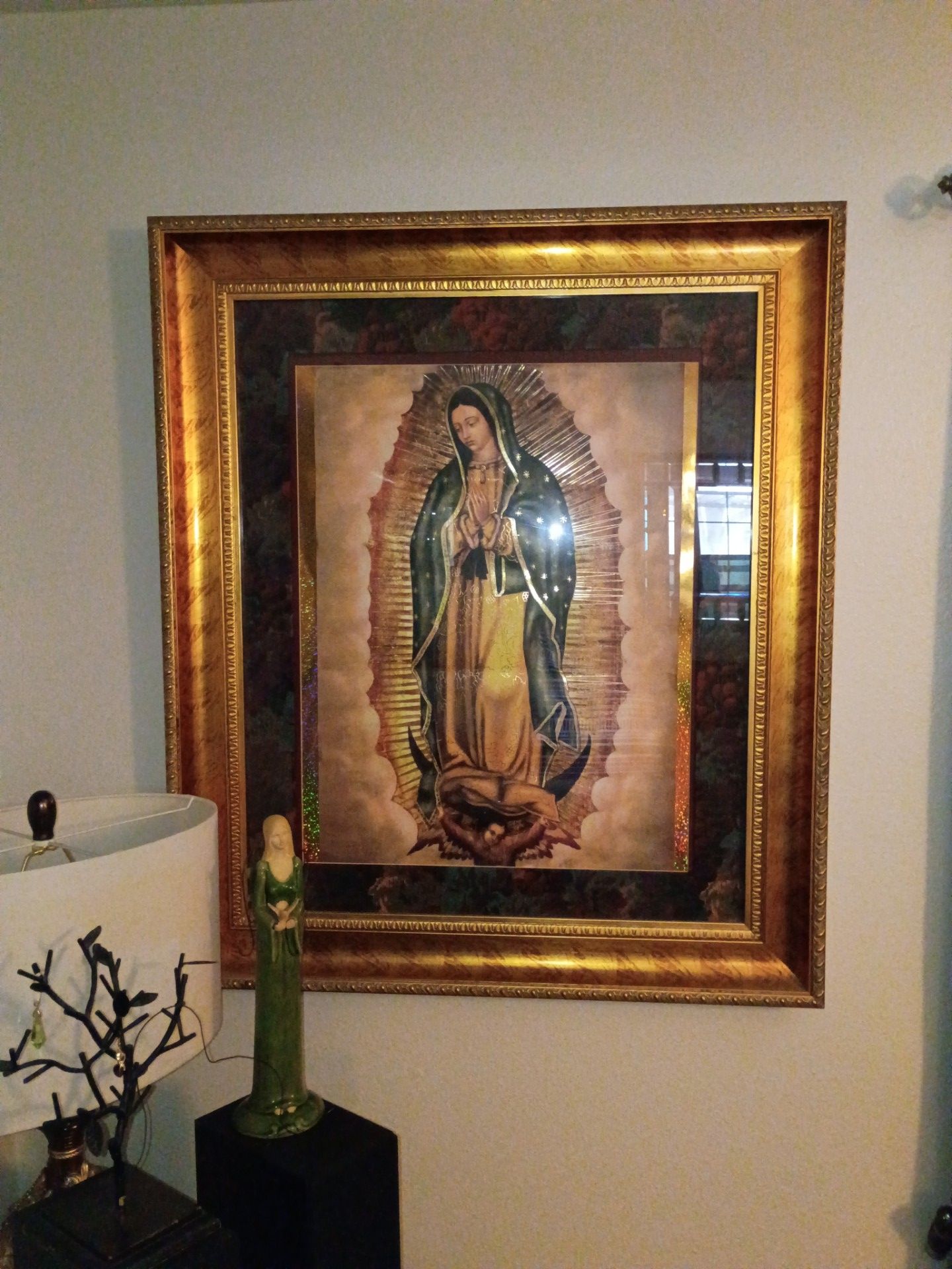 Virgin Mary 3 ft x 2 1/2