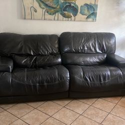 Free Leather Electric Couch 