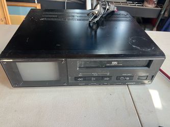 Citizen VCP-5MU Portable VCR VHS Player w 5" Color CRT Screen