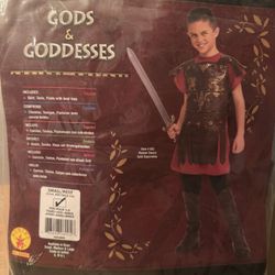 Gladiator Halloween Costume (Gods & Goddesses) - Youth 3T-4T