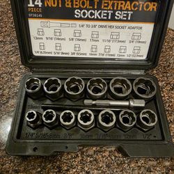 Brand New Stripped Nut Rusted Nuts Extractor