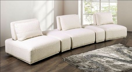 Brand New Beige Modern Style Modular Style Sectional Sofa