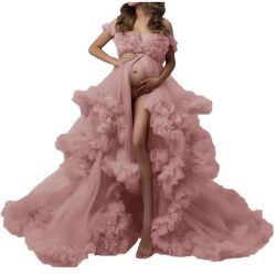 Maternity Dress For Photoshoot L - XL